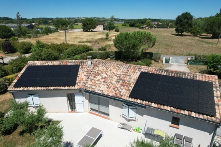 Du soleil plein le toit à Gaillac